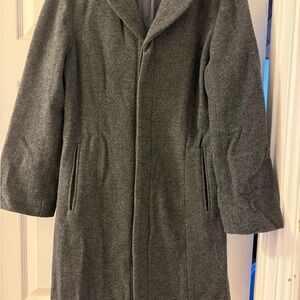 Elegant Women's Gray Trench Coat
